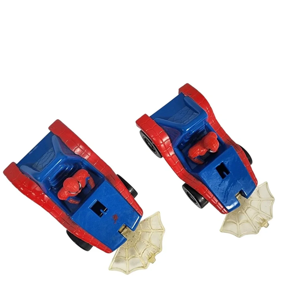 Spider Man Toy Car Marvel‎ Spider-Man Web Car McDonalds Happy Meal Toy 1996